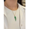 Balık Kolye - Yeşil