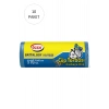 Battal Boy Çöp Torbası 75 x 90 cm 10 Lu Rulo x 10 Paket = 100 Adet (Mavi)