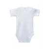 Beyaz Yarım Kol Body Zıbın 2-7 YAŞ Çocuklar İçin (1 ADET) Alttan Çıtçıtlı Özel Gereksinimli