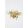 Çelik Arı Broş - Altın
