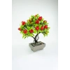 Dekor Ağaç Bereket Nar Ağacı Saksılı Dekoratif Ağaç Biblo 24x13 cm
