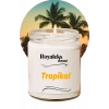 Doğal Özel Seri Kokulu Dekoratif Kavanoz Mum 210 cc - Tropikal Esans - RYL