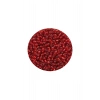 Dökme Cam Kum Boncuk (11/0) 2 mm - 20 Gram -  Şeffaf Koyu Kırmızı - BNC015