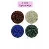 Dökme Cam Kum Boncuk (8/0) 3 mm - 4 Renk - Toplam 80 Gram - BNC420