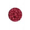 Dökme Cam Kum Boncuk Büyük Boy (6/0) 4 mm - 60 Gram - Bordo - BNC133