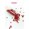 Dökme Cam Kum Boncuk Büyük Boy (6/0) 4 mm - 60 Gram - Koyu Kırmızı - BNC110
