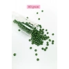 Dökme Cam Kum Boncuk Büyük Boy (6/0) 4 mm - 60 Gram - Koyu Yeşil - BNC112
