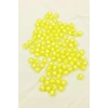 Dünya Boncuk İçten Boncuklu Bileklik Çanta Boncuğu 10 mm 50 gr Sarı - BNC464