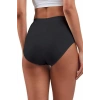 Elite Lite Kadın Yüksek Bel Dikişsiz İz Yapmaz Slip Külot Siyah 811