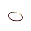 Hasır Pndr Bileklik - Bordo