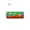 J-250 Jumbo Boy Çöp Torbası 80 x 110 cm 10 Lu Rulo x 10 Paket = 100 Adet (Mavi)