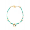 Kelebek Boncuk Bileklik - Açık Yeşil