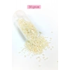 Kesme Cam Boncuk 2mm - 20 Gram - Krem -BNC336