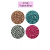 Kesme Cam Boncuk 2mm - 4 Renk - Toplam 80 Gram - BNC442