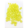 Küp Boncuk İçten Boncuklu Bileklik Çanta Boncuğu 10 mm 50 gr Sarı - BNC454