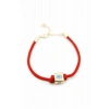 Küp İp Bileklik - Kırmızı