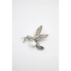 Kuş Broş - Gümüş