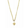Kutup Yıldızı Zincir Kolye - Altın