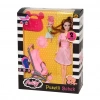 Mey İthalat® 02426 Anlily Pusetli Bebek -Oyuncak
