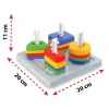 Mey İthalat® 03 655 GEOMETRİK BULTAK OYUNU SERİ 1