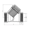 Mey İthalat® 1/2 Filtre Pislik Tutucu Pirinç