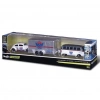 Mey İthalat®  1/64 Design Seri Yarış Takımı Römork ve Araç Set