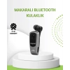Mey İthalat® 10 Saat Konuşma Süreli Klipsli Bluetooth Kulaklık