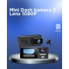 Mey İthalat® 1080P 3 Kameralı Araç DVR – Döngü Kayıt ve Geri Görüş Özellikli