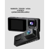 Mey İthalat® 1080P 3 Kameralı Araç DVR -Q301