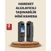 Mey İthalat® 128GB Destekli Hareket Algılamalı Mini Kamera