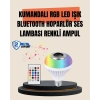 Mey İthalat® 12W LED Ampul – Renkli Işık ve Dahili Hoparlör Özellikli
