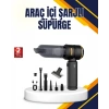 Mey İthalat® 15000 PA Emiş Gücü ve Hava Üfleme Özellikli Şarjlı Süpürge