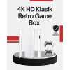 Mey İthalat® 2 Kollu Kablosuz 4K TV Uyumlu Klasik Oyun Konsolu