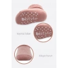 Mey İthalat®   2Li Çemberli Kaymaz Havlu Soket Çorap 10503 Pudra Pembe