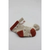 Mey İthalat®   2Li Love Dog Penye Soket Çorap 10118 Bej