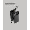 Mey İthalat® 20.000 mAh 4 Çıkışlı LED Göstergeli Hızlı Şarj Powerbank