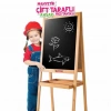 Mey İthalat® 2195 AYAKLI ÇİFT TARAFLI MANYETİK AHŞAP YAZI TAHTASI