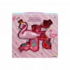 Mey İthalat® 2599 Flamingo Şekilli 3 Katlı Makyaj Güzellik Seti