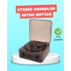 Mey İthalat® 3-1 Arada Gece Lambalı Bluetooth Hoparlör – Saat Ekranlı Stereo Ses