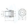 Mey İthalat® 3/4 Düz Radyatör Rakoru