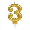 Mey İthalat® 3 Rakam Mum Gold Renk