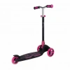 Mey İthalat® 3 Tekerlekli Katlanabilir Işıklı Pembe Scooter