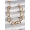 Mey İthalat® 316L Çelik Gold Renk Kadın Bileklik