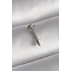 Mey İthalat® 316L Çelik Gümüş Renk Çivi Model Piercing