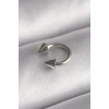 Mey İthalat® 316L Çelik Gümüş Renk Halka Çivi Model Kadın Piercing