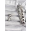 Mey İthalat® 316L Çelik Gümüş Renk Sallantı Beyaz Kuğu Model Nomination Charm