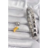 Mey İthalat® 316L Çelik Gümüş Renk Sallantı Muz Model Nomination Charm