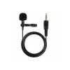 Mey İthalat®  3.5mm Jak 1.5 Metre Double Mikrofon - Siyah