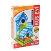 Mey İthalat® 5269 Boyanabilir 3lü Kuş Evi - Bird House