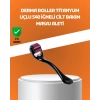 Mey İthalat® 540 İğneli Titanyum Dermaroller Profesyonel Ev Tipi Cilt Yenileme Aparatı